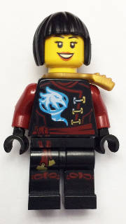 LEGO Minifigure-Nya - Skybound, Hair (70592)-Ninjago-NJO245-Creative Brick Builders